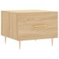 vidaXL Couchtisch Sonoma-Eiche 50x50x40 cm Holzwerkstoff vidaXL Couchtisch Sonoma-Eiche 50x50x40 cm Holzwerkstoff