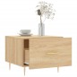 vidaXL Couchtisch Sonoma-Eiche 50x50x40 cm Holzwerkstoff vidaXL Couchtisch Sonoma-Eiche 50x50x40 cm Holzwerkstoff