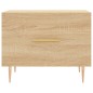 vidaXL Couchtisch Sonoma-Eiche 50x50x40 cm Holzwerkstoff vidaXL Couchtisch Sonoma-Eiche 50x50x40 cm Holzwerkstoff