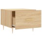 vidaXL Couchtisch Sonoma-Eiche 50x50x40 cm Holzwerkstoff vidaXL Couchtisch Sonoma-Eiche 50x50x40 cm Holzwerkstoff