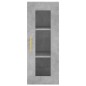 vidaXL Highboard Betongrau 34,5x34x180 cm Holzwerkstoff vidaXL Highboard Betongrau 34,5x34x180 cm Holzwerkstoff