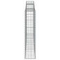 vidaXL Gabionen mit Hochbogen 7 Stk. 300x30x140/160cm Verzinktes Eisen vidaXL Gabionen mit Hochbogen 7 Stk. 300x30x140/160cm Verzinktes Eisen