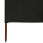vidaXL 3-teiliges Windschutzgewebe 400 x 160 cm Schwarz vidaXL 3-teiliges Windschutzgewebe 400 x 160 cm Schwarz