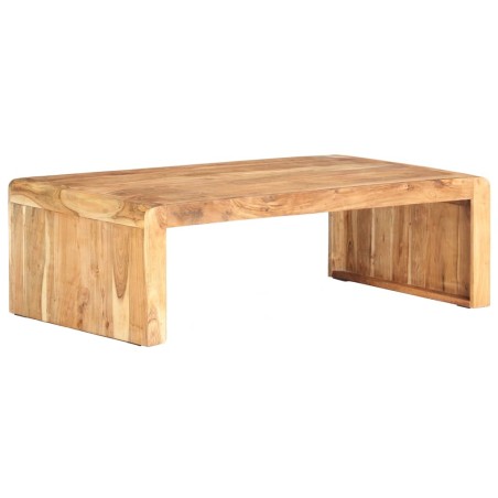 vidaXL Couchtisch 110x63x35 cm Massivholz Akazie
