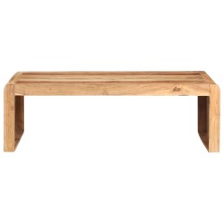 vidaXL Couchtisch 110x63x35 cm Massivholz Akazie