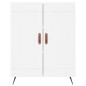 vidaXL Highboard Weiß 69,5x34x180 cm Holzwerkstoff vidaXL Highboard Weiß 69,5x34x180 cm Holzwerkstoff