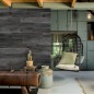 WallArt Paneele Holzoptik Scheunenholz-Eiche Aschgrau WallArt Paneele Holzoptik Scheunenholz-Eiche Aschgrau