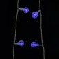 vidaXL Lichterkette Kugeln 20 m 200 LED Blau 8 Funktionen vidaXL Lichterkette Kugeln 20 m 200 LED Blau 8 Funktionen
