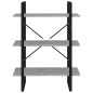 vidaXL Bücherregal Betongrau 80x30x105 cm Holzwerkstoff vidaXL Bücherregal Betongrau 80x30x105 cm Holzwerkstoff