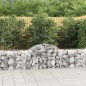 vidaXL Gabionen mit Hochbogen 9 Stk. 200x50x60/80 cm Verzinktes Eisen vidaXL Gabionen mit Hochbogen 9 Stk. 200x50x60/80 cm Verzinktes Eisen