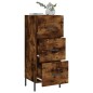 vidaXL Sideboard Räuchereiche 34,5x34x90 cm Holzwerkstoff vidaXL Sideboard Räuchereiche 34,5x34x90 cm Holzwerkstoff