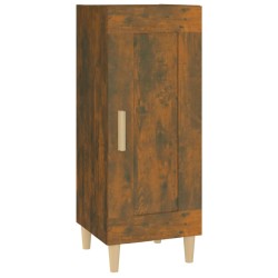 vidaXL Sideboard Räuchereiche 34,5x34x90 cm Holzwerkstoff