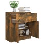 vidaXL Sideboard Räuchereiche 60x30x70 cm Holzwerkstoff vidaXL Sideboard Räuchereiche 60x30x70 cm Holzwerkstoff