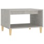vidaXL Couchtisch Betongrau 60x50x40 cm Holzwerkstoff vidaXL Couchtisch Betongrau 60x50x40 cm Holzwerkstoff
