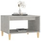 vidaXL Couchtisch Betongrau 60x50x40 cm Holzwerkstoff vidaXL Couchtisch Betongrau 60x50x40 cm Holzwerkstoff