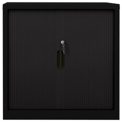 vidaXL Schiebetürenschrank Stahl 90x40x90 cm Stahl