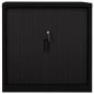 vidaXL Schiebetürenschrank Stahl 90x40x90 cm Stahl vidaXL Schiebetürenschrank Stahl 90x40x90 cm Stahl