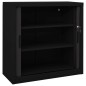 vidaXL Schiebetürenschrank Stahl 90x40x90 cm Stahl vidaXL Schiebetürenschrank Stahl 90x40x90 cm Stahl