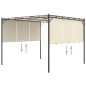 vidaXL Gartenpavillon mit Seitenvorhang 3x3x2,25 m Creme vidaXL Gartenpavillon mit Seitenvorhang 3x3x2,25 m Creme