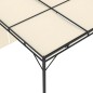 vidaXL Gartenpavillon mit Seitenvorhang 3x3x2,25 m Creme vidaXL Gartenpavillon mit Seitenvorhang 3x3x2,25 m Creme