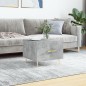 vidaXL Couchtisch Betongrau 50x50x40 cm Holzwerkstoff vidaXL Couchtisch Betongrau 50x50x40 cm Holzwerkstoff