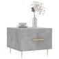 vidaXL Couchtisch Betongrau 50x50x40 cm Holzwerkstoff vidaXL Couchtisch Betongrau 50x50x40 cm Holzwerkstoff