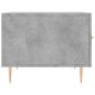 vidaXL Couchtisch Betongrau 50x50x40 cm Holzwerkstoff vidaXL Couchtisch Betongrau 50x50x40 cm Holzwerkstoff