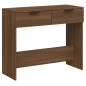 vidaXL Konsolentisch Braun Eichen-Optik 90x36x75 cm Holzwerkstoff vidaXL Konsolentisch Braun Eichen-Optik 90x36x75 cm Holzwerkstoff