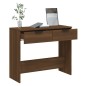 vidaXL Konsolentisch Braun Eichen-Optik 90x36x75 cm Holzwerkstoff vidaXL Konsolentisch Braun Eichen-Optik 90x36x75 cm Holzwerkstoff