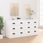 vidaXL Sideboards 2 Stk. Weiß Holzwerkstoff vidaXL Sideboards 2 Stk. Weiß Holzwerkstoff