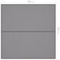 vidaXL Outdoor-Tarp 4x4 m Grau vidaXL Outdoor-Tarp 4x4 m Grau