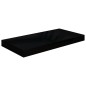 vidaXL Schwebende Wandregale 4 Stk. Hochglanz-Schwarz 50x23x3,8cm MDF vidaXL Schwebende Wandregale 4 Stk. Hochglanz-Schwarz 50x23x3,8cm MDF