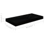 vidaXL Schwebende Wandregale 4 Stk. Hochglanz-Schwarz 50x23x3,8cm MDF vidaXL Schwebende Wandregale 4 Stk. Hochglanz-Schwarz 50x23x3,8cm MDF