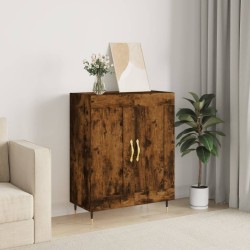 vidaXL Sideboard Räuchereiche 69,5x34x90 cm Holzwerkstoff