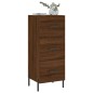 vidaXL Sideboard Braun Eichen-Optik 34,5x34x90 cm Holzwerkstoff vidaXL Sideboard Braun Eichen-Optik 34,5x34x90 cm Holzwerkstoff