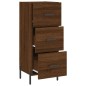 vidaXL Sideboard Braun Eichen-Optik 34,5x34x90 cm Holzwerkstoff vidaXL Sideboard Braun Eichen-Optik 34,5x34x90 cm Holzwerkstoff
