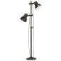 vidaXL Stehlampe 2-flammig Schwarz E27 Gusseisen vidaXL Stehlampe 2-flammig Schwarz E27 Gusseisen