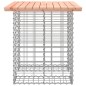 vidaXL Gartenbank aus Gabionen 100x70x72 cm Massivholz Douglasie vidaXL Gartenbank aus Gabionen 100x70x72 cm Massivholz Douglasie