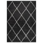 vidaXL Teppich Shaggy Hochflor Creme und Anthrazit 120x170 cm vidaXL Teppich Shaggy Hochflor Creme und Anthrazit 120x170 cm