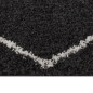 vidaXL Teppich Shaggy Hochflor Creme und Anthrazit 120x170 cm vidaXL Teppich Shaggy Hochflor Creme und Anthrazit 120x170 cm