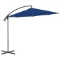 vidaXL Ampelschirm mit Stahlmast 300 cm Azurblau vidaXL Ampelschirm mit Stahlmast 300 cm Azurblau