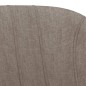 Barhocker 2 Stk. Taupe Stoff Barhocker 2 Stk. Taupe Stoff