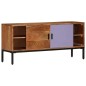 vidaXL TV-Schrank Honigbraun und Grau 110x30x50 cm Massivholz Akazie vidaXL TV-Schrank Honigbraun und Grau 110x30x50 cm Massivholz Akazie