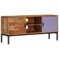 vidaXL TV-Schrank Honigbraun und Grau 110x30x50 cm Massivholz Akazie vidaXL TV-Schrank Honigbraun und Grau 110x30x50 cm Massivholz Akazie