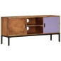vidaXL TV-Schrank Honigbraun und Grau 110x30x50 cm Massivholz Akazie vidaXL TV-Schrank Honigbraun und Grau 110x30x50 cm Massivholz Akazie