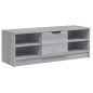 vidaXL TV-Schrank Grau Sonoma 102x35,5x36,5 cm Holzwerkstoff vidaXL TV-Schrank Grau Sonoma 102x35,5x36,5 cm Holzwerkstoff