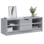 vidaXL TV-Schrank Grau Sonoma 102x35,5x36,5 cm Holzwerkstoff vidaXL TV-Schrank Grau Sonoma 102x35,5x36,5 cm Holzwerkstoff