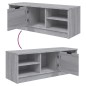 vidaXL TV-Schrank Grau Sonoma 102x35,5x36,5 cm Holzwerkstoff vidaXL TV-Schrank Grau Sonoma 102x35,5x36,5 cm Holzwerkstoff
