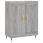 vidaXL Sideboard Grau Sonoma 69,5x34x90 cm Holzwerkstoff vidaXL Sideboard Grau Sonoma 69,5x34x90 cm Holzwerkstoff
