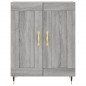 vidaXL Sideboard Grau Sonoma 69,5x34x90 cm Holzwerkstoff vidaXL Sideboard Grau Sonoma 69,5x34x90 cm Holzwerkstoff